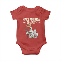 Make America Go Away Baby Onesie Greenland Support Gift