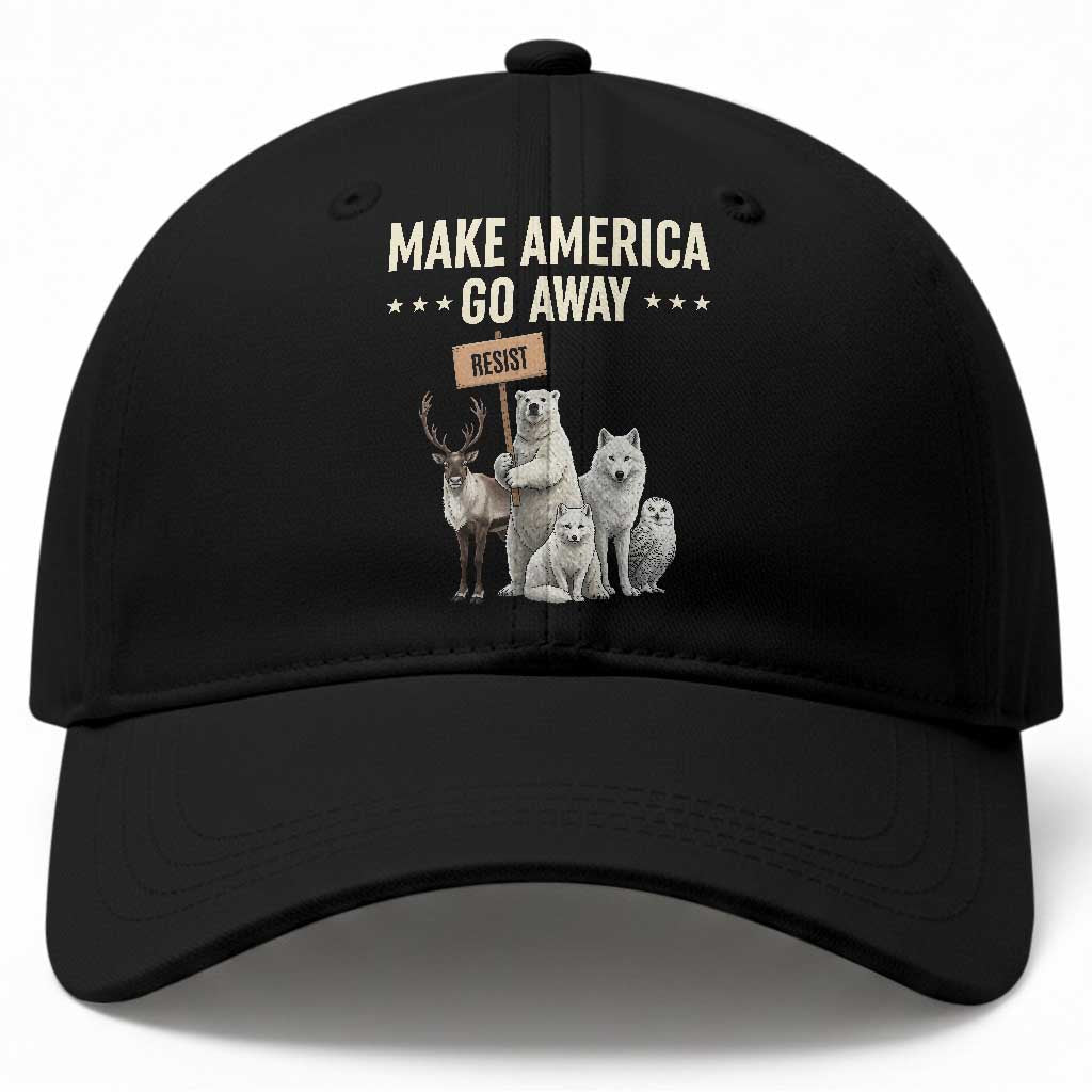 Make America Go Away Baseball Cap Greenland Support Gift