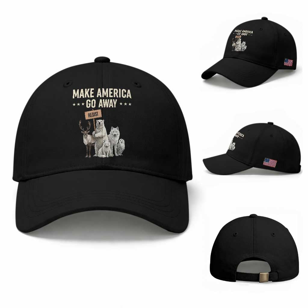 Make America Go Away Baseball Cap Greenland Support Gift