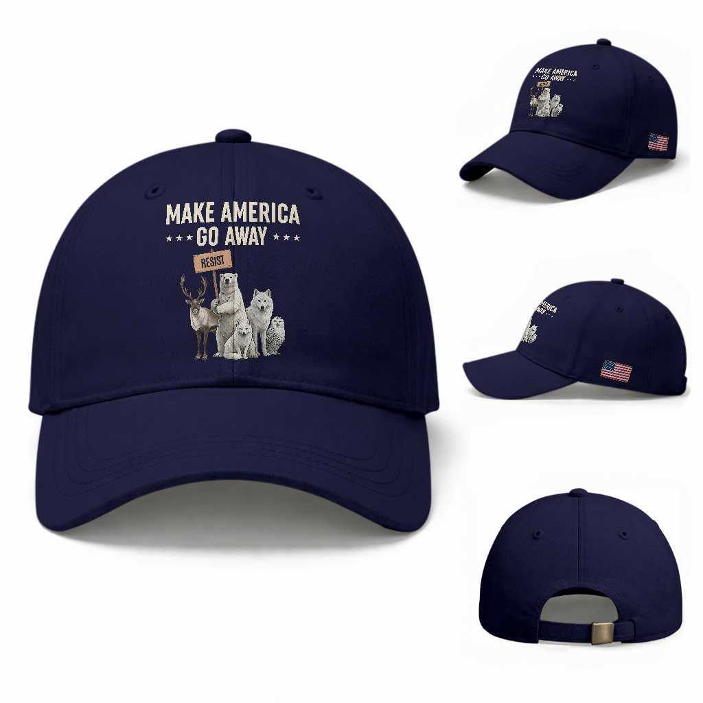 Make America Go Away Baseball Cap Greenland Support Gift