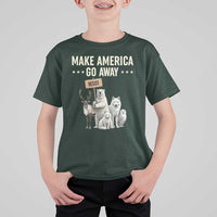 Make America Go Away T Shirt For Kid Greenland Support Gift