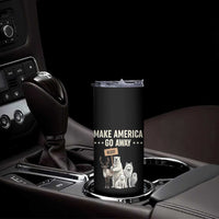 Make America Go Away Skinny Tumbler Greenland Support Gift