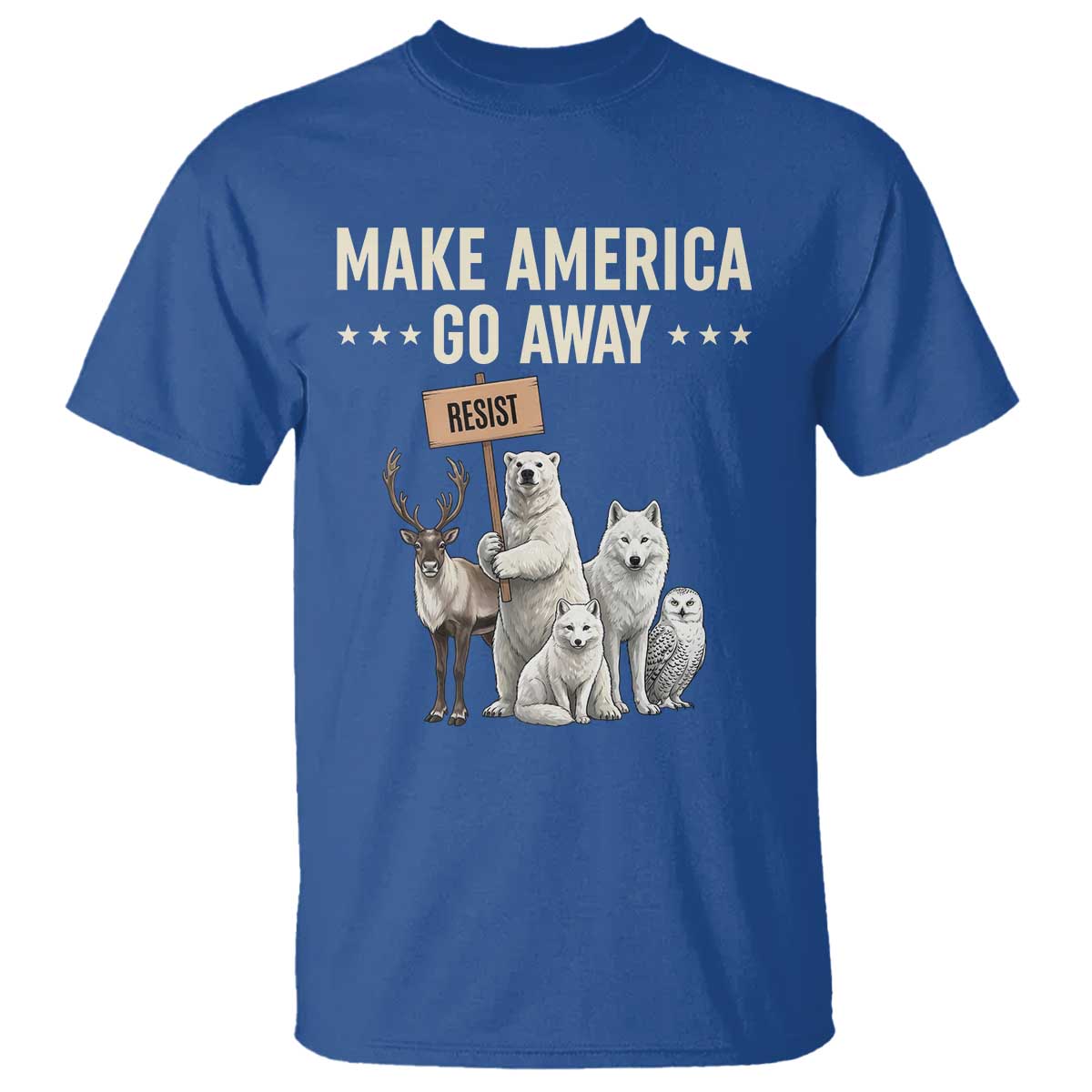 Make America Go Away T Shirt Greenland Support Gift