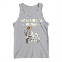 Make America Go Away Tank Top Greenland Support Gift