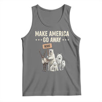 Make America Go Away Tank Top Greenland Support Gift