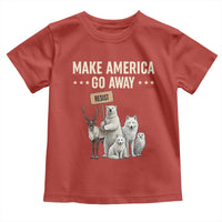 Make America Go Away Toddler T Shirt Greenland Support Gift