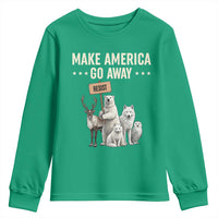 Make America Go Away Youth Sweatshirt Greenland Support Gift