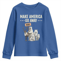 Make America Go Away Youth Sweatshirt Greenland Support Gift