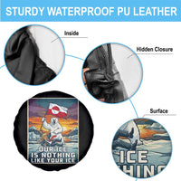 Funny Our Ice Is Nothing Like Your Ice Spare Tire Cover Greenland Support Gift