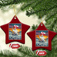 Funny Our Ice Is Nothing Like Your Ice Ceramic Ornament Greenland Support Gift