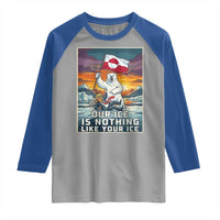 Funny Our Ice Is Nothing Like Your Ice Raglan Shirt Greenland Support Gift
