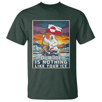 Funny Our Ice Is Nothing Like Your Ice T Shirt Greenland Support Gift