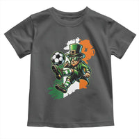 Funny Leprechaun Playing Soccer Toddler T Shirt St Patricks Day
