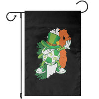 Funny Dabbing Soccer Ball Garden Flag St Patricks Day