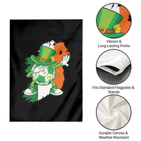 Funny Dabbing Soccer Ball Garden Flag St Patricks Day