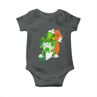 Funny Dabbing Soccer Ball Baby Onesie St Patricks Day