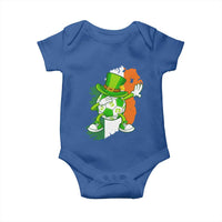 Funny Dabbing Soccer Ball Baby Onesie St Patricks Day