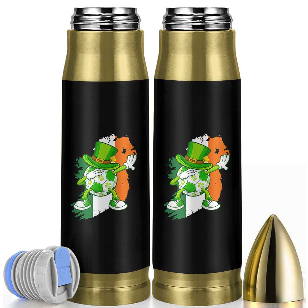 Funny Dabbing Soccer Ball Bullet Tumbler St Patricks Day