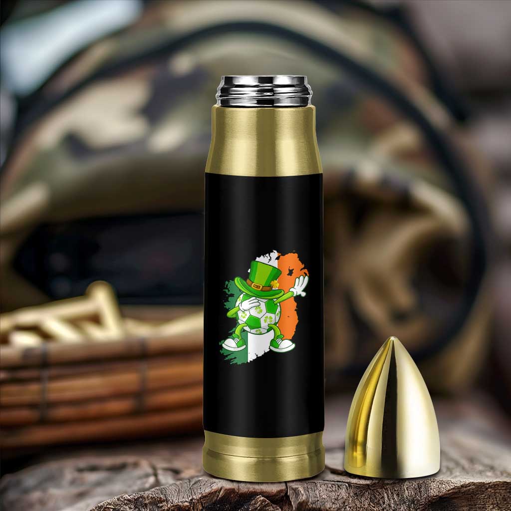Funny Dabbing Soccer Ball Bullet Tumbler St Patricks Day