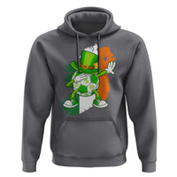 Funny Dabbing Soccer Ball Hoodie St Patricks Day