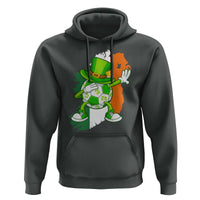 Funny Dabbing Soccer Ball Hoodie St Patricks Day