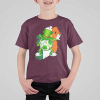 Funny Dabbing Soccer Ball T Shirt For Kid St Patricks Day