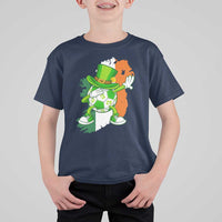 Funny Dabbing Soccer Ball T Shirt For Kid St Patricks Day