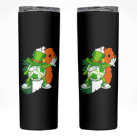 Funny Dabbing Soccer Ball Skinny Tumbler St Patricks Day