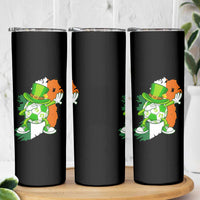 Funny Dabbing Soccer Ball Skinny Tumbler St Patricks Day