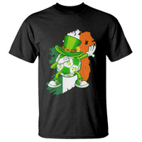 Funny Dabbing Soccer Ball T Shirt St Patricks Day
