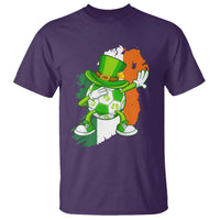 Funny Dabbing Soccer Ball T Shirt St Patricks Day