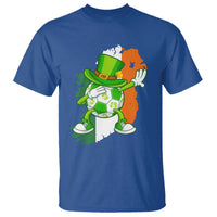Funny Dabbing Soccer Ball T Shirt St Patricks Day