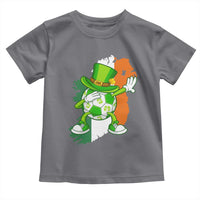 Funny Dabbing Soccer Ball Toddler T Shirt St Patricks Day