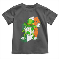 Funny Dabbing Soccer Ball Toddler T Shirt St Patricks Day