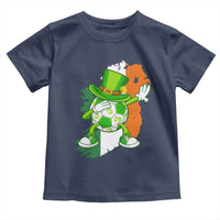Funny Dabbing Soccer Ball Toddler T Shirt St Patricks Day