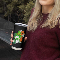 Funny Dabbing Soccer Ball Tumbler Cup St Patricks Day