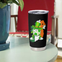 Funny Dabbing Soccer Ball Tumbler Cup St Patricks Day