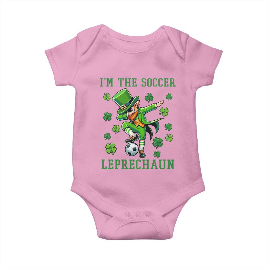 I Am The Soccer Leprechaun Baby Onesie Funny Irish Soccer