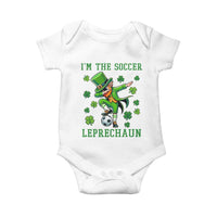 I Am The Soccer Leprechaun Baby Onesie Funny Irish Soccer