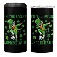 I Am The Soccer Leprechaun 4 in 1 Can Cooler Tumbler Funny Irish Soccer