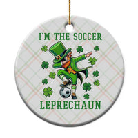 I Am The Soccer Leprechaun Ceramic Ornament Funny Irish Soccer
