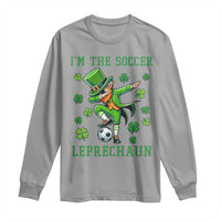 I Am The Soccer Leprechaun Long Sleeve Shirt Funny Irish Soccer