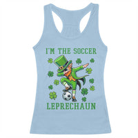 I Am The Soccer Leprechaun Racerback Tank Top Funny Irish Soccer