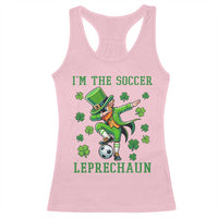 I Am The Soccer Leprechaun Racerback Tank Top Funny Irish Soccer