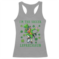 I Am The Soccer Leprechaun Racerback Tank Top Funny Irish Soccer