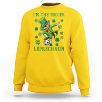I Am The Soccer Leprechaun Sweatshirt Funny Irish Soccer