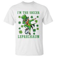 I Am The Soccer Leprechaun T Shirt Funny Irish Soccer