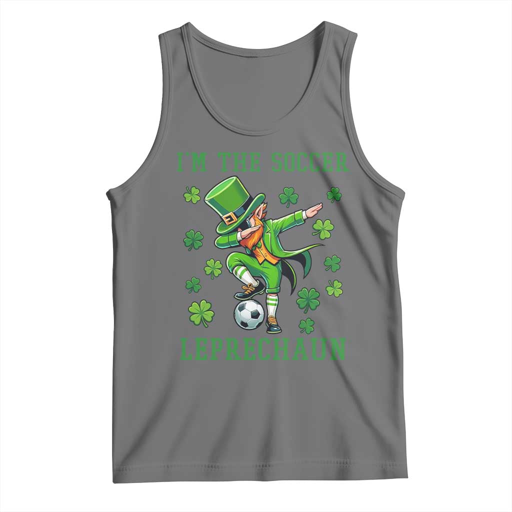 I Am The Soccer Leprechaun Tank Top Funny Irish Soccer