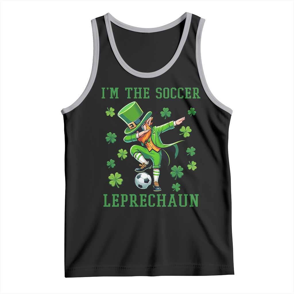 I Am The Soccer Leprechaun Tank Top Funny Irish Soccer