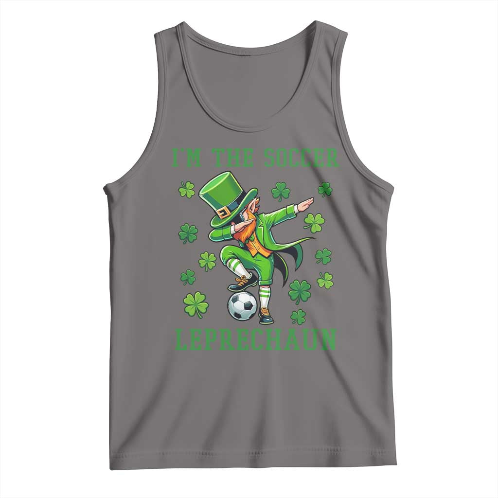 I Am The Soccer Leprechaun Tank Top Funny Irish Soccer